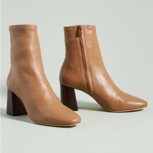 Loeffler Randall Elise Stretch Bootie in Honey